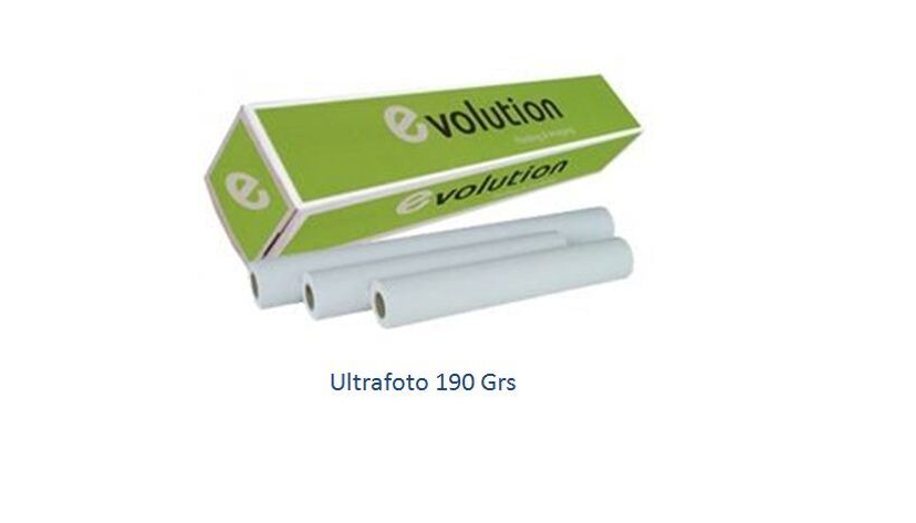 Papel Ploter 190g 1.067x30m Foto Glossy