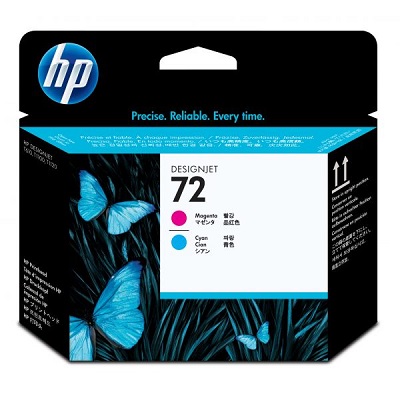 HP72 Magenta e Cyan