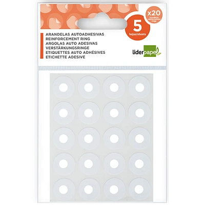 Argolas Reforço Liderpapel (5fls)