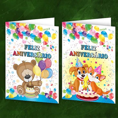 Postal Felicitações M121B