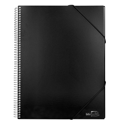 Capa Catalogo A4 40 Bolsas Preto