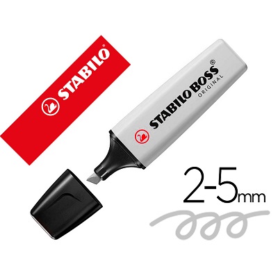 Stabilo Boss Pastel Cinza