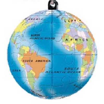 Globo Azul 24 Peças