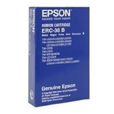 Fita EPSON ERC-38B Preto