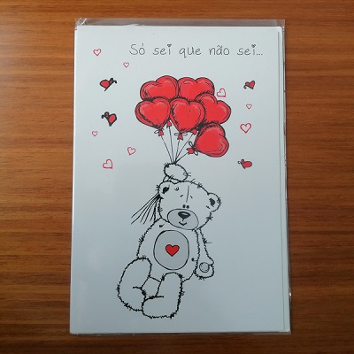 Postal Felicitações Ursinhos B