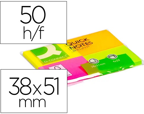 Bloco Notas Adesivas 40x50mm