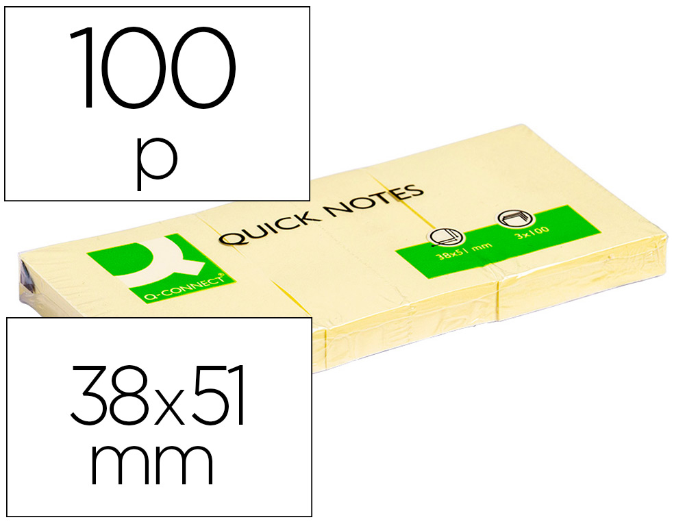 Bloco Notas Adesivas 40x50mm