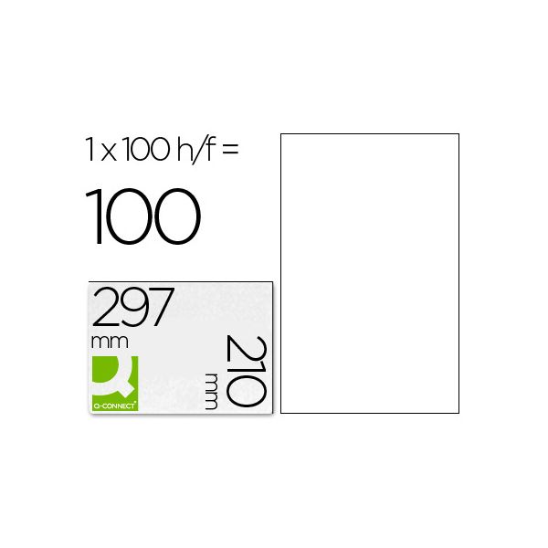 A4 210x297mm (1) Branco (100fls)