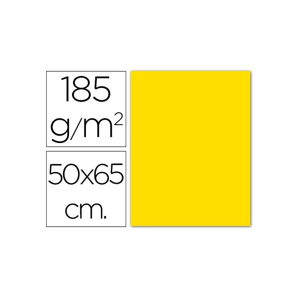 Cartolina Amarelo Escuro 185g