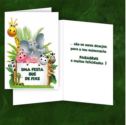 Postal Felicitações M117A