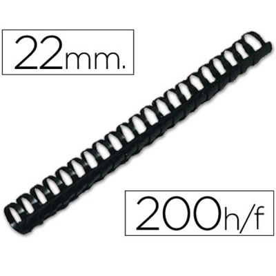 Lombada Plastica 22mm (1un)