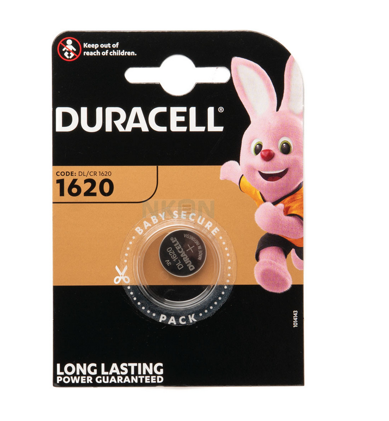 Pilha CR1620 3V (1) Duracell