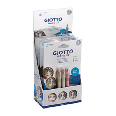 Pintura Facial Giotto Make Up 3 cores (Ouro, Prata, Bronze)