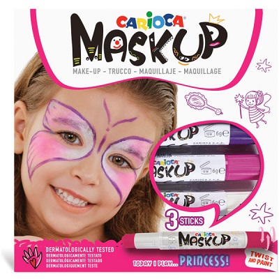 Pintura Facial Carioca Mask Up c/3 Cores 43049