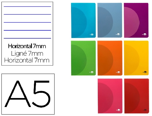 Caderno A5 Agraf. 48fls Pautado