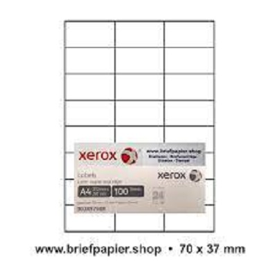 A4 70x37mm (24) Branco Xerox (100fls)