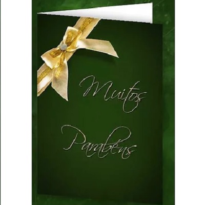 Postal Felicitações M127B