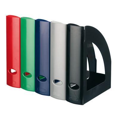 Porta Revistas Plastico Preto Opaco