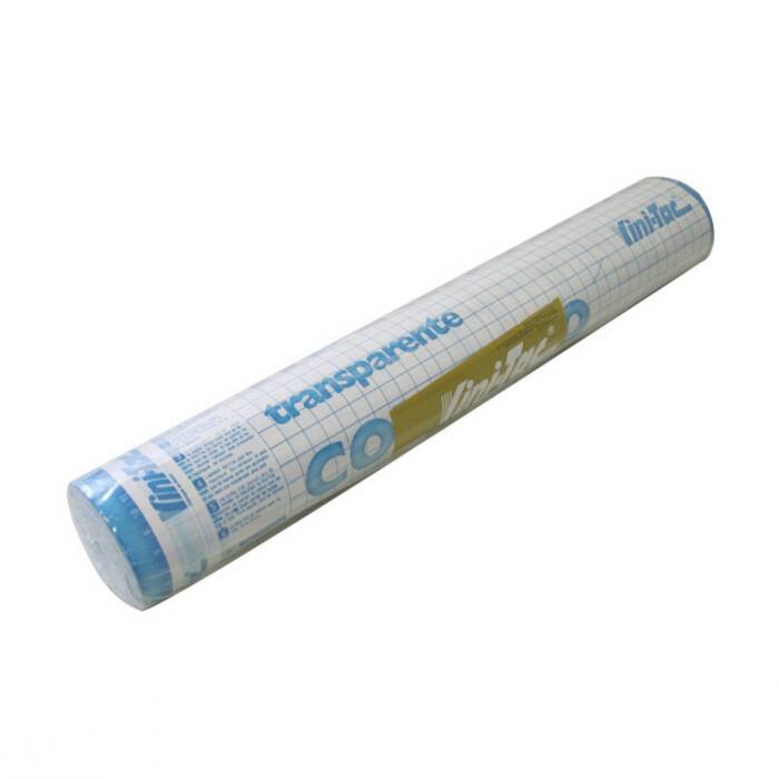 Pelicula Autocolante 0,45mx3m Transparente 50 microns