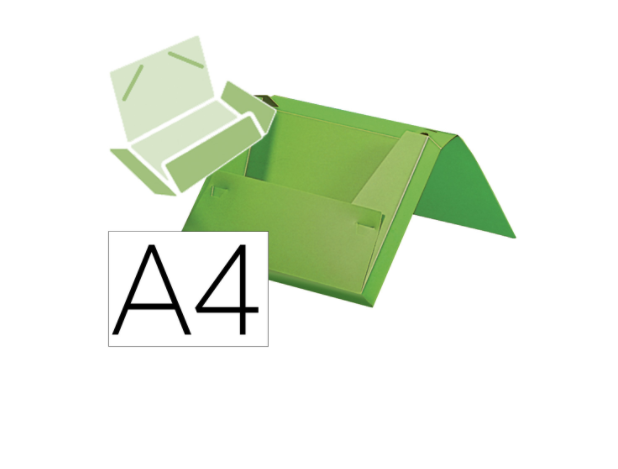 Pasta c/ Elasticos A4 PP 25mm Verde