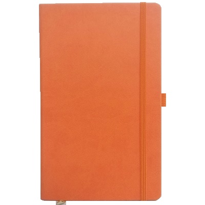 Agenda 130x210mm Pautado Tucson Laranja (A5) não datada