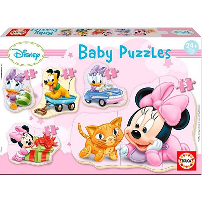 5 Baby Puzzles Minnie 15612
