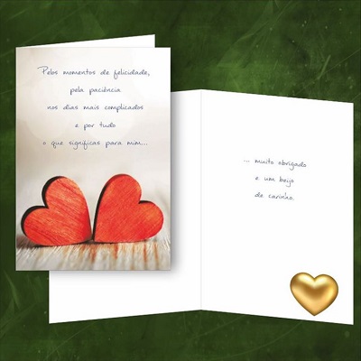 Postal Felicitações Namorados 7