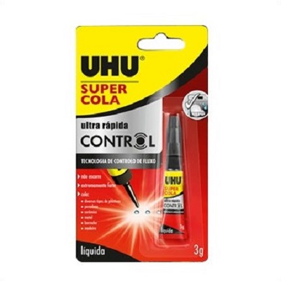 Super Cola UHU 3g (rapida, liquida e forte)