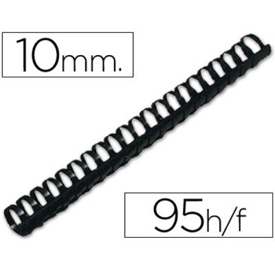 Lombada Plastica 10mm (1un)