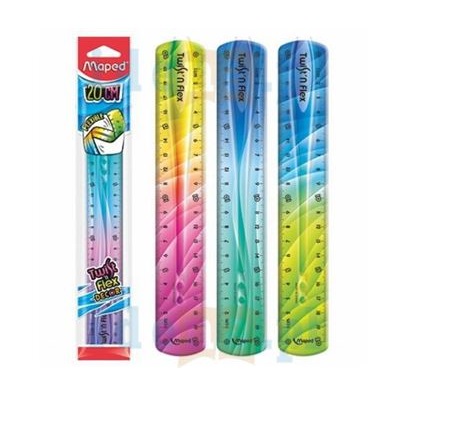Regua 20cm Maped Twist & Flex