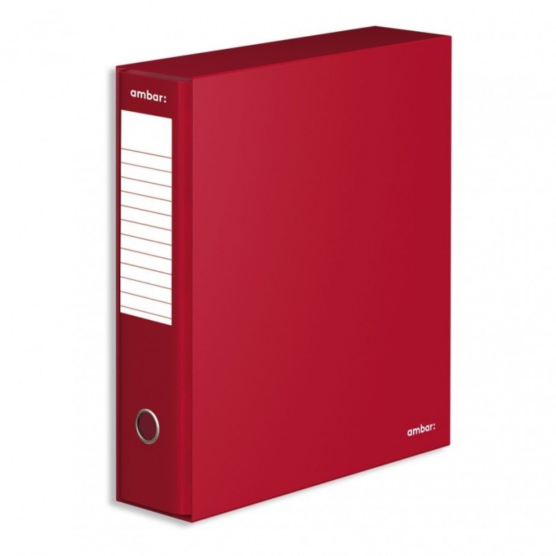 P. Arq. A4 c/ caixa L80 Vermelho Ambar