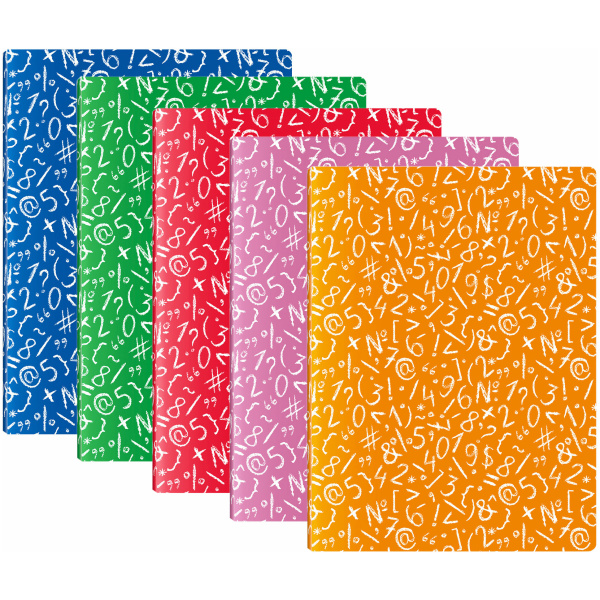 Caderno A4 Agraf. 48fls Quad.