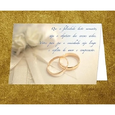 Postal Noivos c/ Envelope Oferta NV1702B