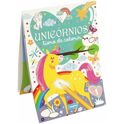 Livro de Colorir Unicornios