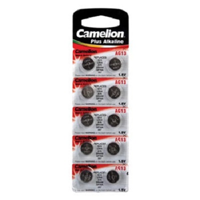 Pilha LR44/AG13 1.5V Alcalina Pack 10