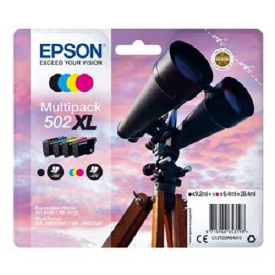 Tinteiro EPSON 502XL Pack 4 Cores