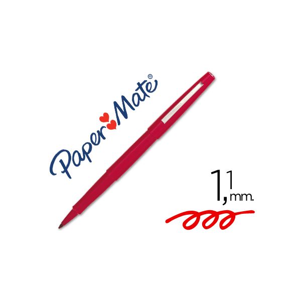 PaperMate Futura Nylon M Vermelho