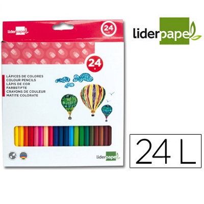 Lapis Cor 24 Cores Liderpapel