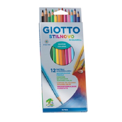 Lapis Cor 12 Cores Giotto Aguarela