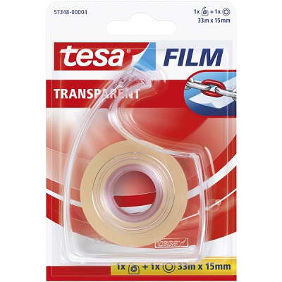 Fita Adesiva 15mmx33m Tesa c/ Desenrolador até 33m