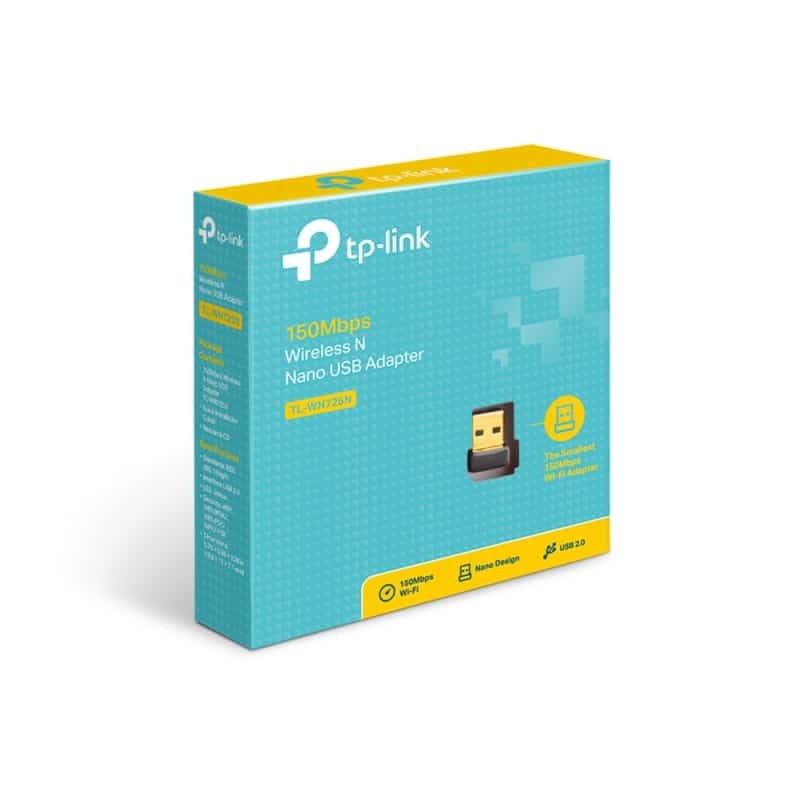 Placa Rede Wireless TP-LINK WN725N USB Nano