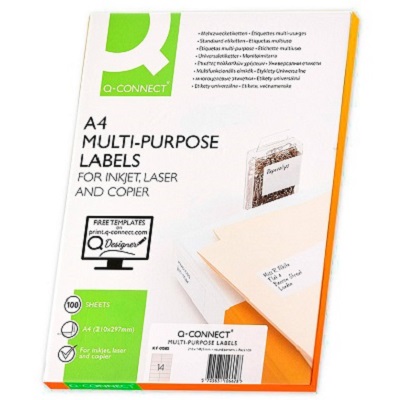 A4 99x38.1mm (14) Branco (100fls)