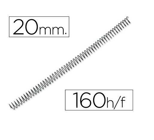 Espirais de Arame 5:1 20mm (1un)