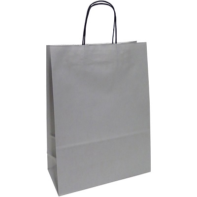 Saco Papel 27x12x37 Cinzento