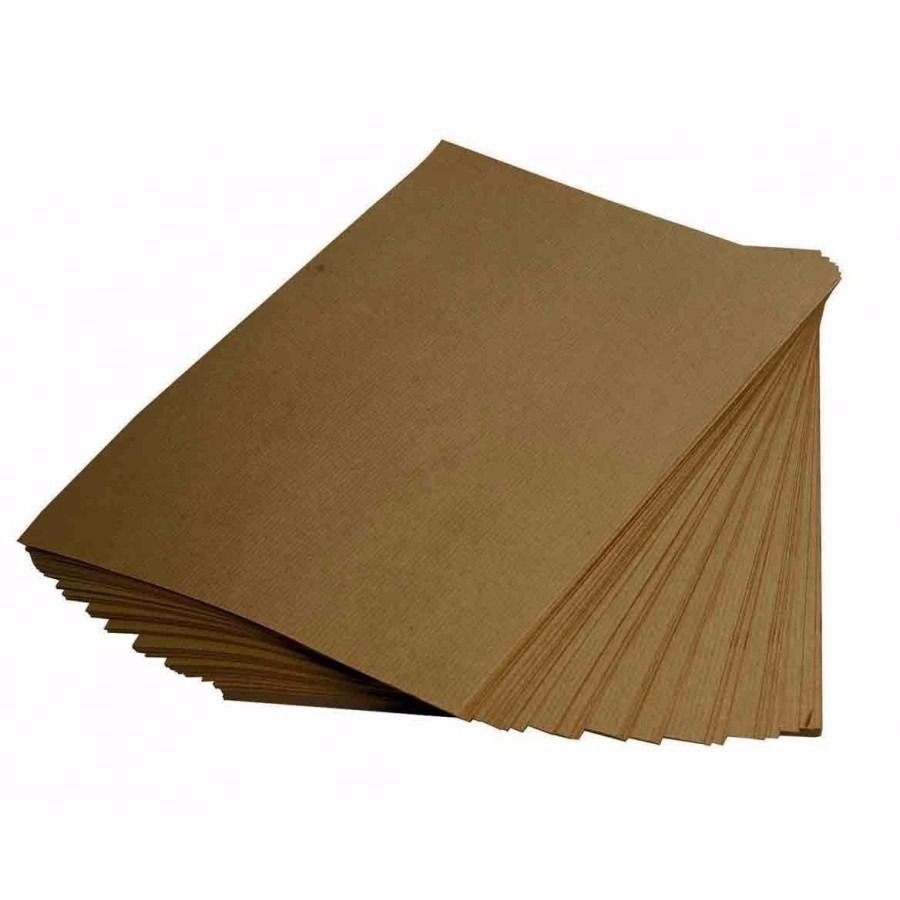 Papel A4 140gr Kraft Verjurado (100fls)