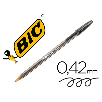 Esferografica Bic Cristal Large Preto 1,6mm