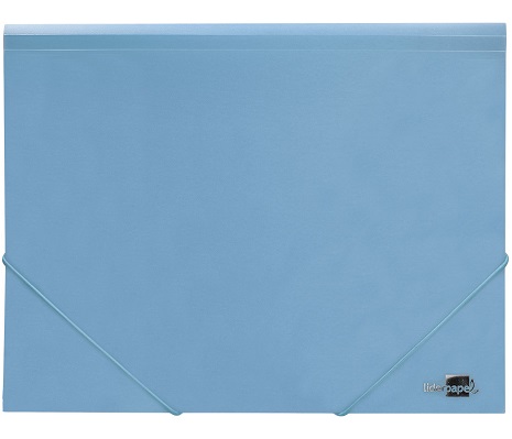 Pasta c/ Elasticos A4 PP Azul Celeste