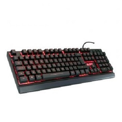 Teclado 2HIX KGV1 Gaming 3 Cores Led USB