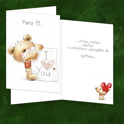 Postal Felicitações M135B