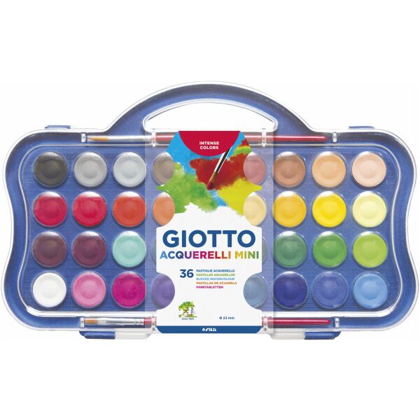Aguarelas Giotto 36 Cores 23mm